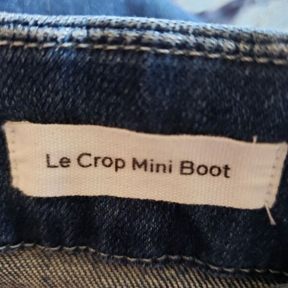 Frame Le Crop Mini Boot Reverse Cuffs Sz 26 - Picture 8 of 11